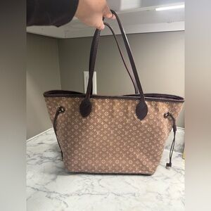 Louis Vuitton Min Lin Idylle MM Neverfull in Sepia